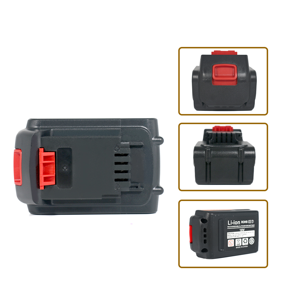 Black+Decker Tool Cordless - แบตเตอรี่ทดแทน 20V 2000mAh รุ่น BL2018 สำหรับเครื่องมือไร้สาย