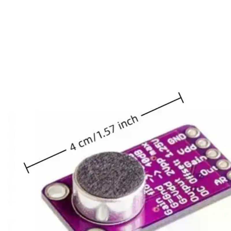Diy Audio Electronics Kit - แผงวงจรขยายสัญญาณไมโครโฟน MAX4466 พร้อมโมดูลเซ็นเซอร์เสียงและระบบควบคุมระดับเสียงอัตโนมัติ สำหรับชุดอุปกรณ์ DIY แผงวงจร