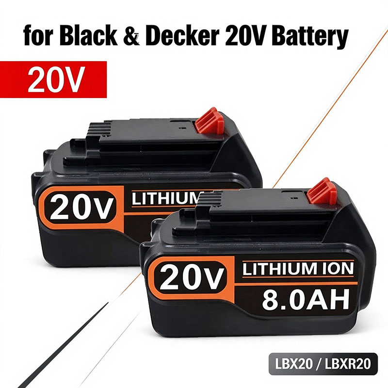 Black+Decker Tool Cordless - แบตเตอรี่ทดแทน 18V 3.0Ah 4.0Ah BL2018 สำหรับเครื่องมือไร้สาย