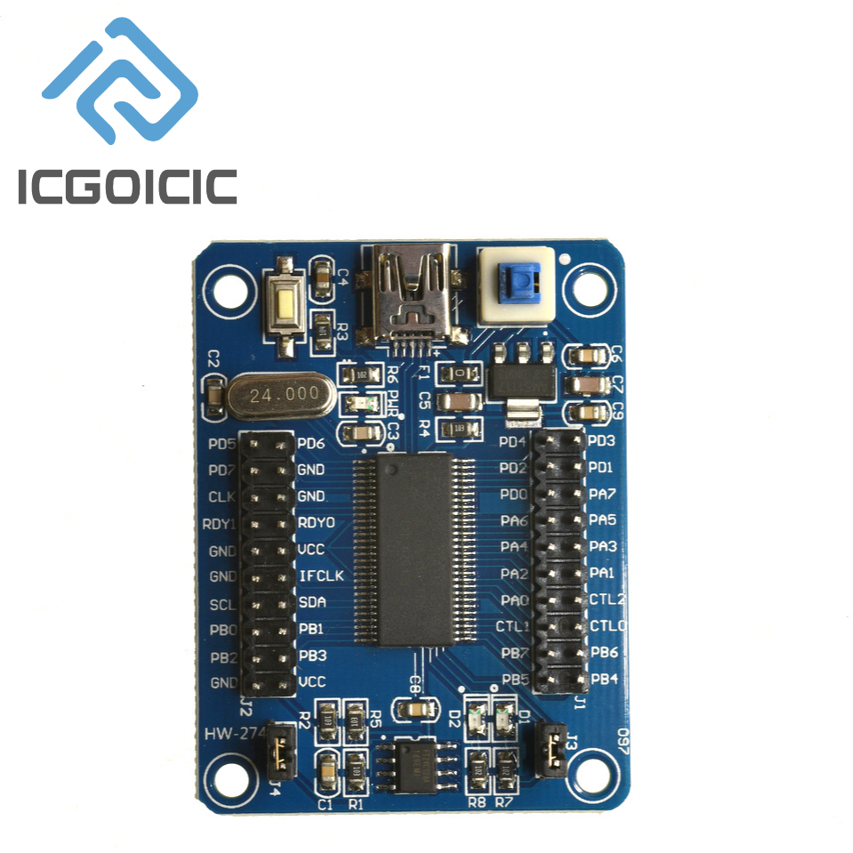 Logic Analyzer Usb - บอร์ดพัฒนา CY7C68013A USB 2.0 ความเร็ว 480Mbps