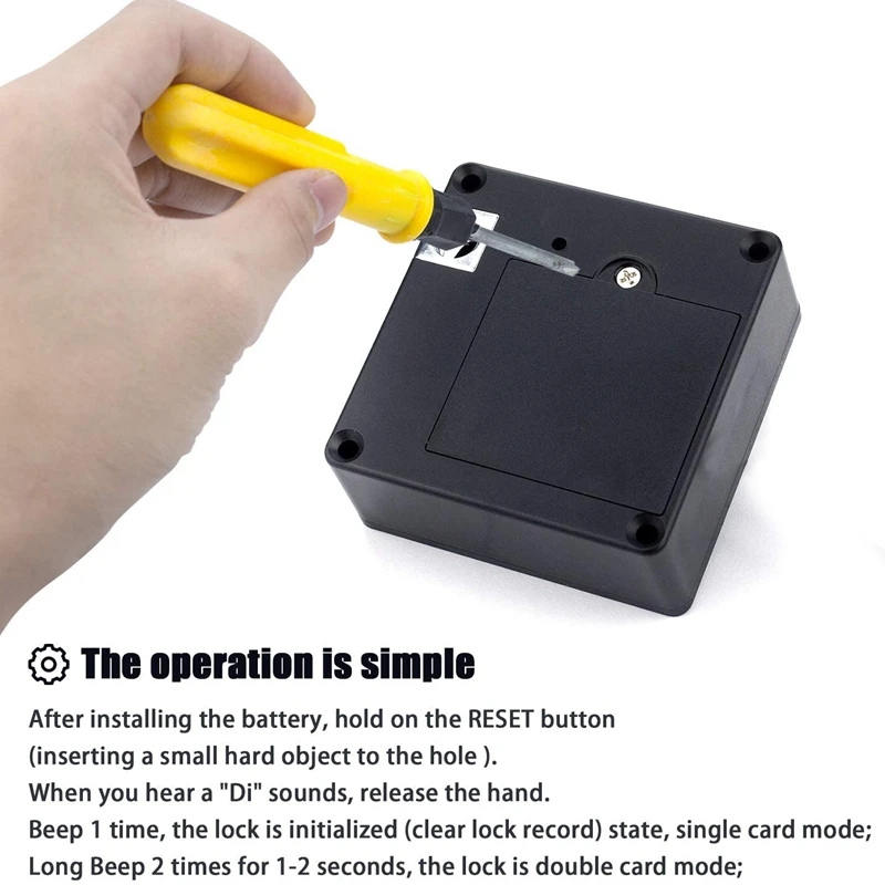 สมาร์ทลิ้นชักอิเล็กทรอนิกส์ RF - Diy Electronics Cabinet บทวิจารณ์และราคา