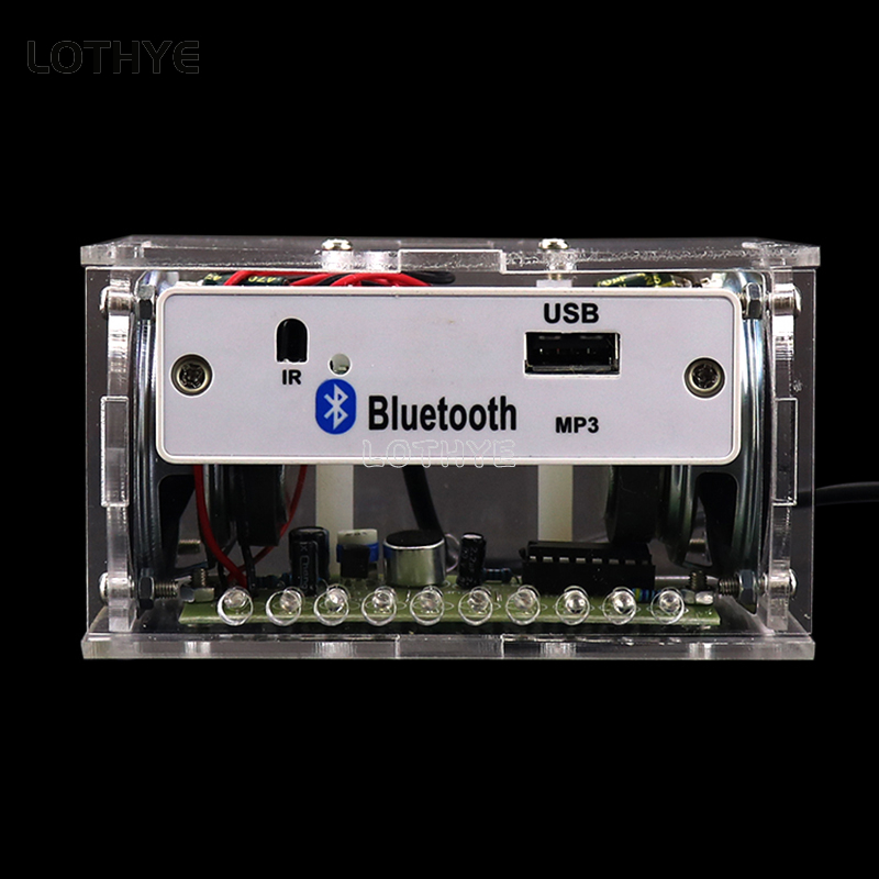 มินิแอมพลิฟายเออร์บลูทูธ 3W*2  - Diy Electronics Project Kit บทวิจารณ์และราคา