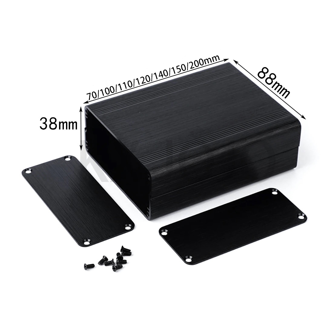 กล่องอะลูมิเนียม 1 ชิ้น ขนาด 8 - Diy Electronics Box บทวิจารณ์และราคา