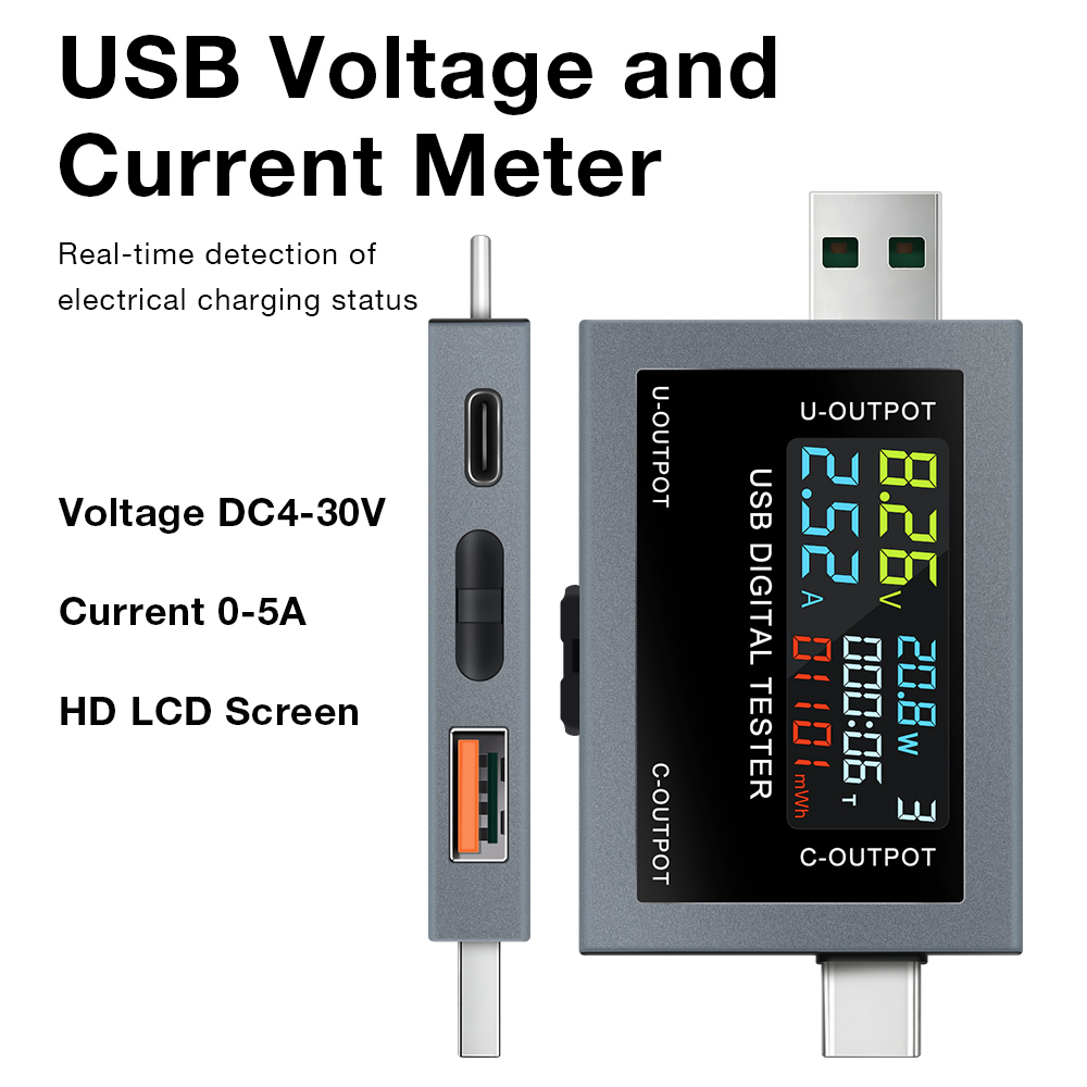 USB Type-C เครื่องทดสอบการชาร์ - Logic Analyzer Usb บทวิจารณ์และราคา
