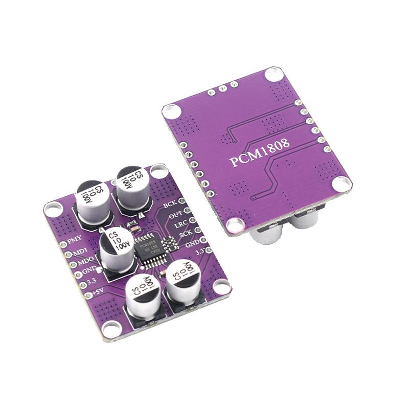 โมดูล ADC สเตอริโอ PCM1808 24  - Diy Audio Electronics Kit บทวิจารณ์และราคา