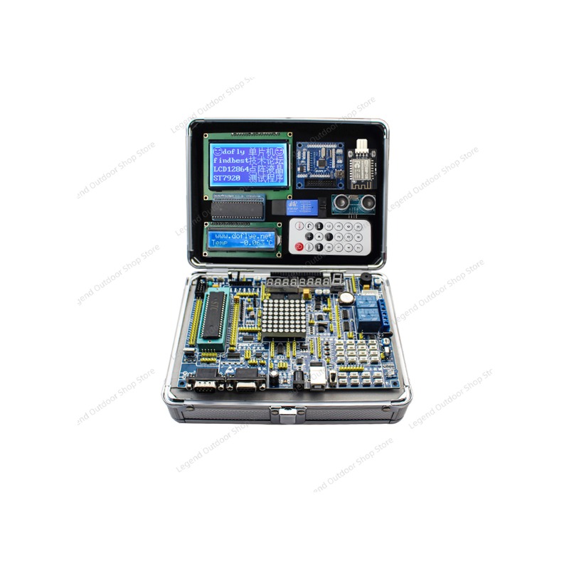 LY-51S 51MCU บอร์ดพัฒนาการเรีย - Diy Electronics Learning Kit บทวิจารณ์และราคา