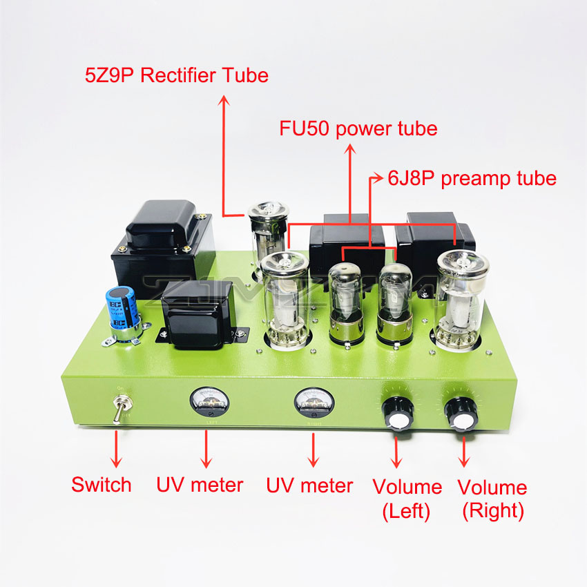 Fu50 สูญญากาศเครื่องขยายเสียง  - Diy Audio Electronics Kit บทวิจารณ์และราคา