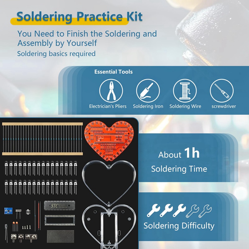 ● ชุดฝึกบัดกรี, ชุดโปรเจกต์บัด - Diy Electronics Project Kit บทวิจารณ์และราคา