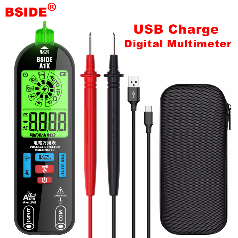 BSIDE A1X มัลติมิเตอร์ดิจิตอลแ - Logic Analyzer Usb บทวิจารณ์และราคา