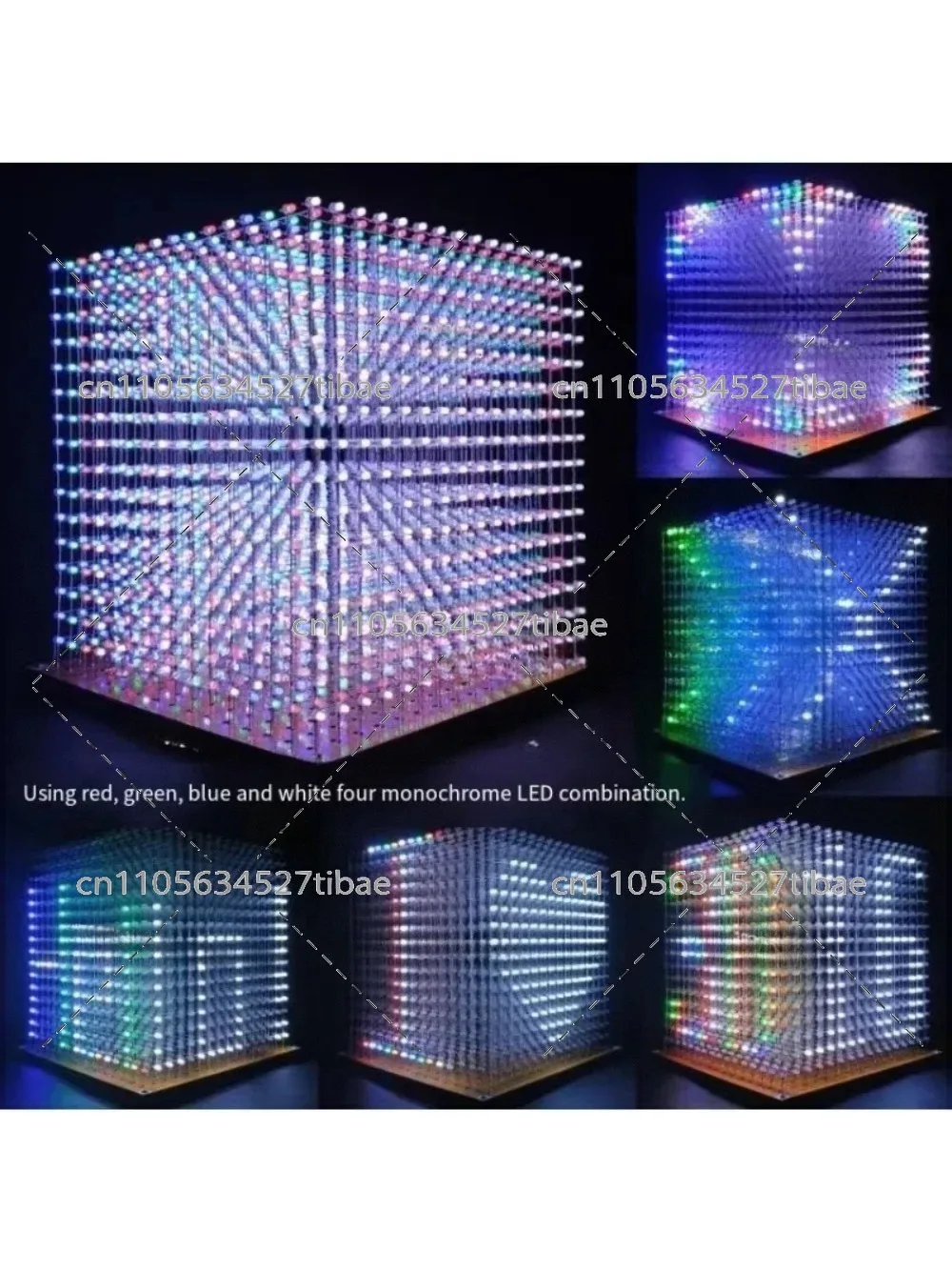 ชุดคิท 3D16mini Light Cube ขนา - Diy Electronics Project Kit บทวิจารณ์และราคา
