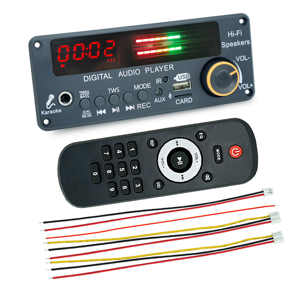 บอร์ดถอดรหัส DC12V MP3 WMA WAV - Diy Audio Electronics Kit บทวิจารณ์และราคา