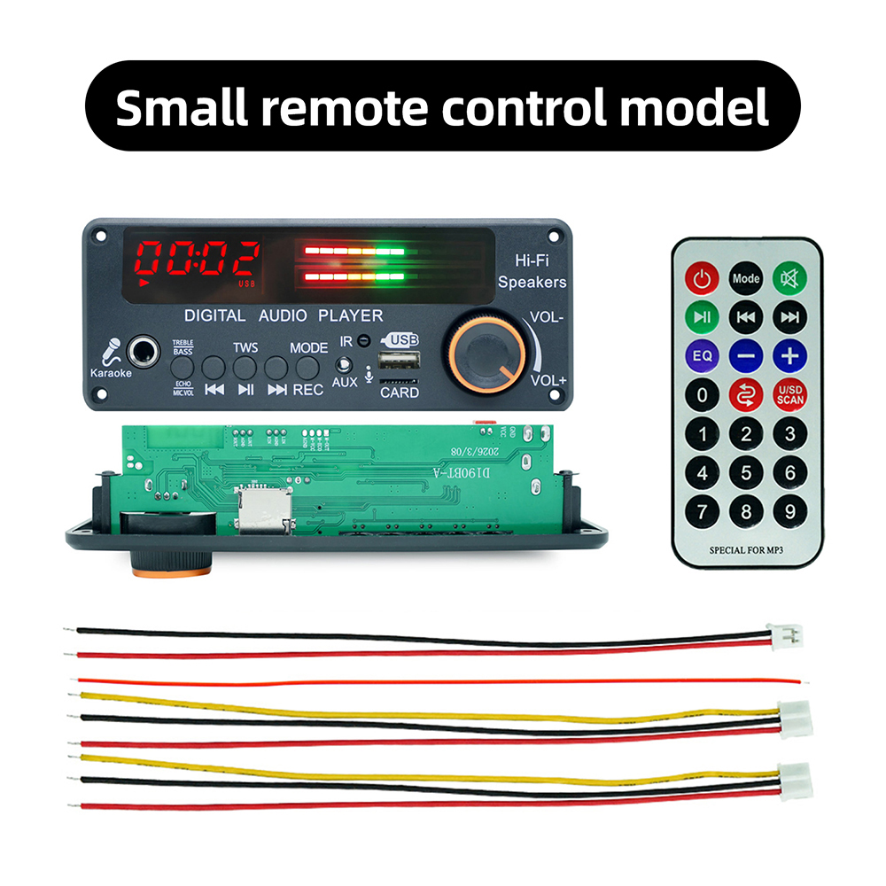 บอร์ดถอดรหัส DC12V MP3 WMA WAV - Diy Audio Electronics Kit บทวิจารณ์และราคา